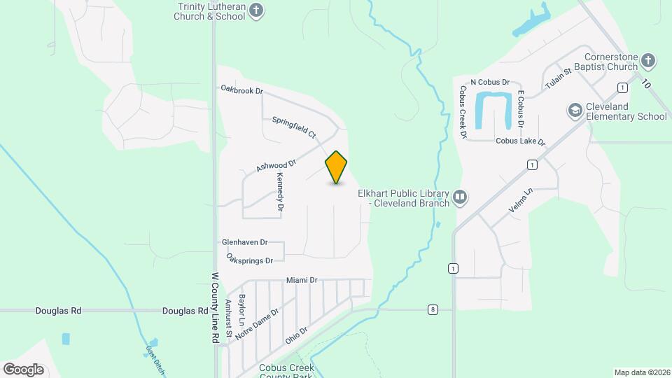 53620 Springfield Ct Map and Location Details
