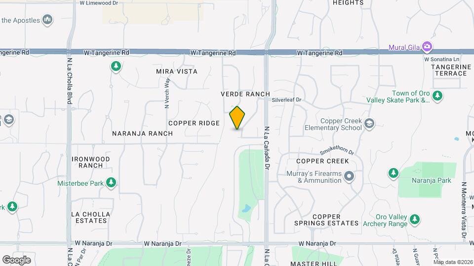 11645 N Peaceful Night Rd Map and Location Details