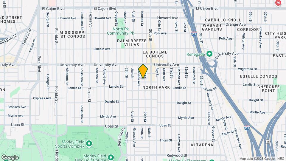 3750-3760 29th St Mapa y Detalles de la Ubicación