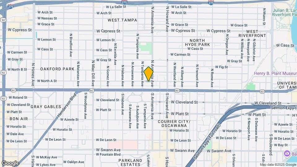 2406 W North A St Map and Location Details