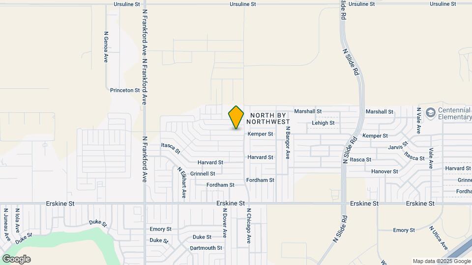 5509 Kemper St Map and Location Details