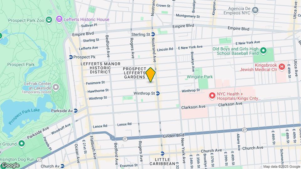 271 Hawthorne St Mapa y Detalles de la Ubicación