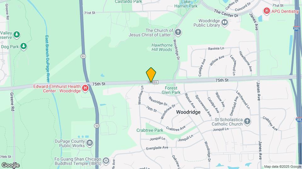 3001 75th St Map and Location Details