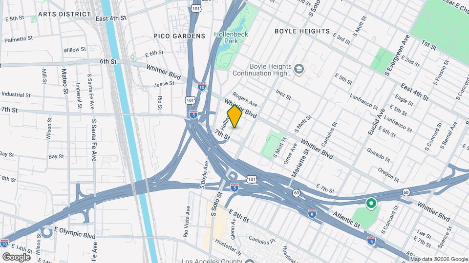 958 1/2 S Breed St Map and Location Details