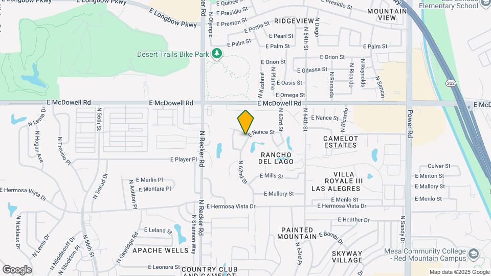 2642 N 62nd St Map and Location Details