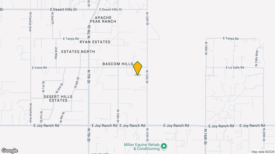 38414 N 12th St Map and Location Details