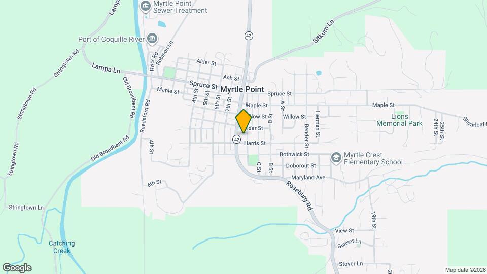 620 Railroad St Map and Location Details