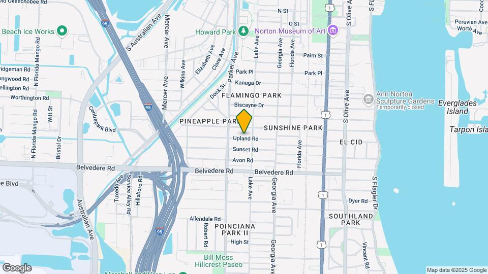 815 Upland Rd Map and Location Details