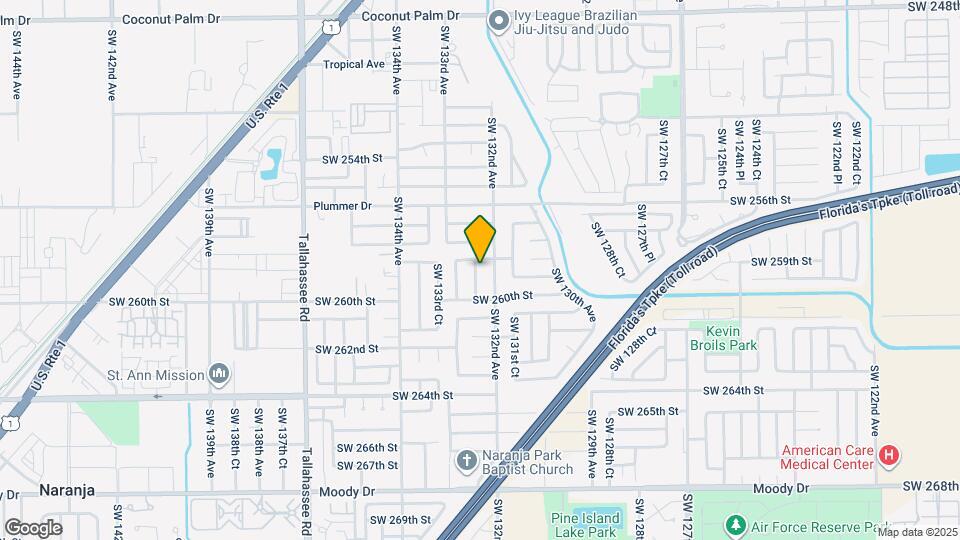 25857 SW 132nd Ct Map and Location Details