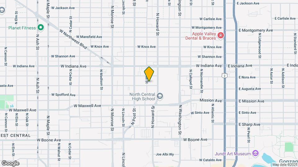 630 W Augusta Ave Map and Location Details