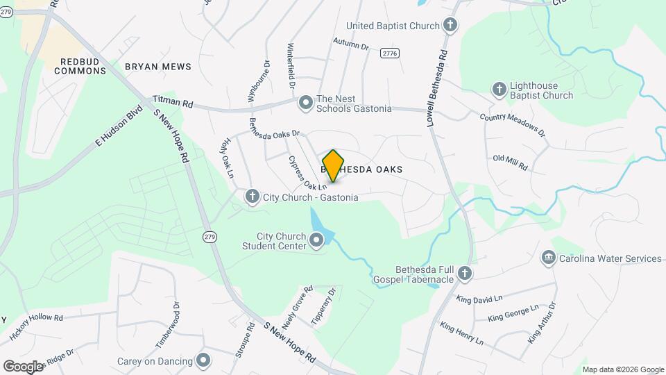 2589 Cypress Oak Ln Map and Location Details