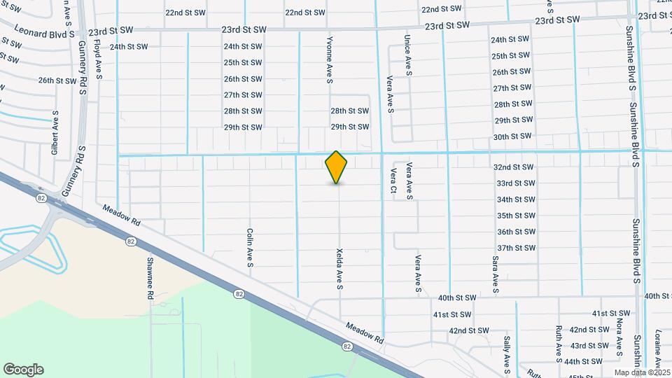 3801 33rd St SW Map and Location Details