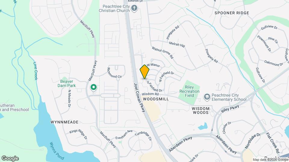 130 S Fairfield Dr Map and Location Details