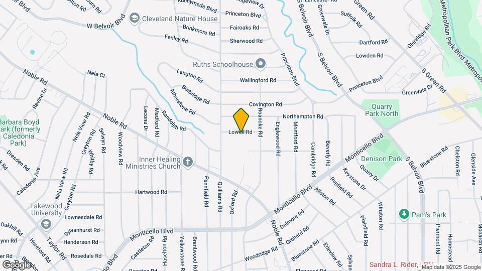 3772 Lowell Rd Mapa y Detalles de la Ubicación