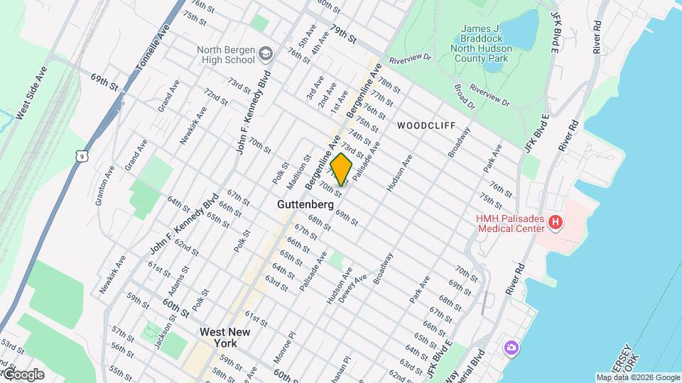 404 70th St Mapa y Detalles de la Ubicación