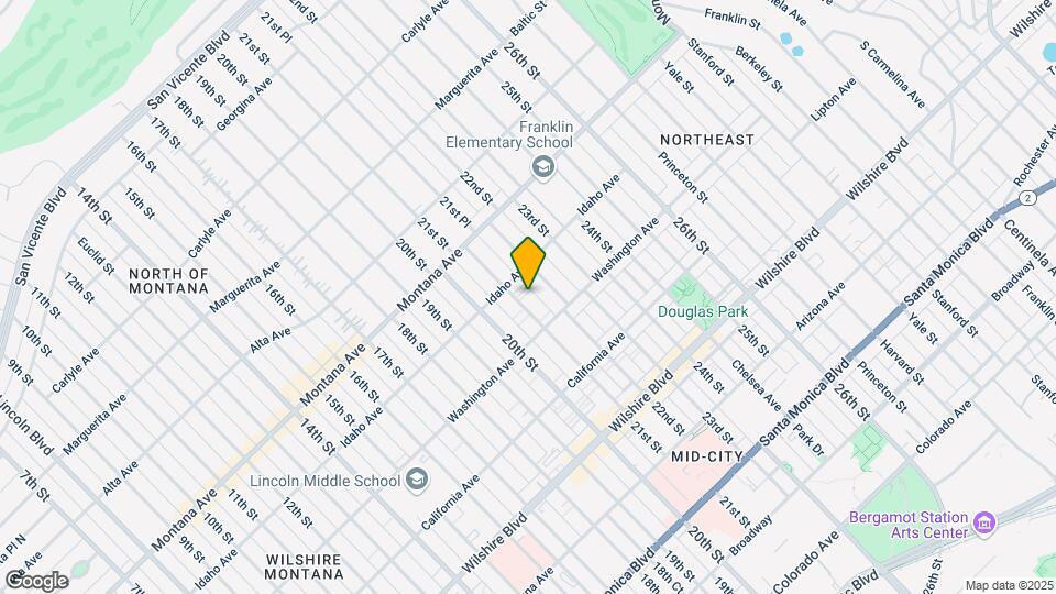 921 21st St Map and Location Details