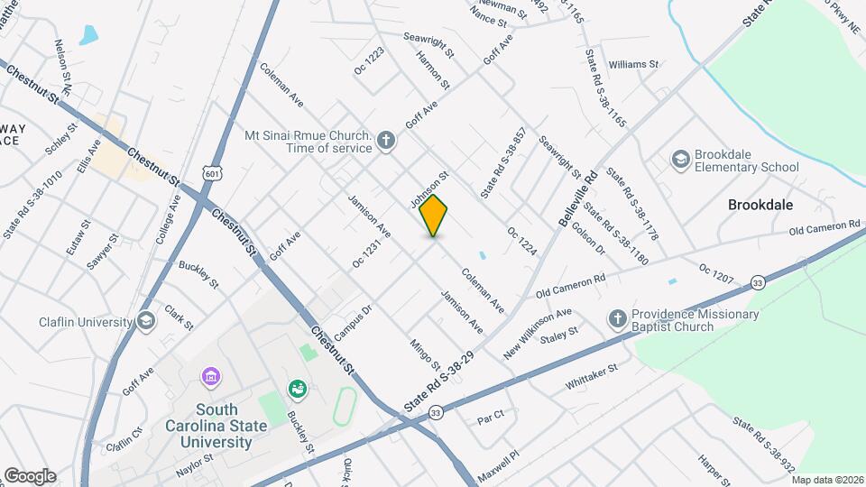 1491 Campus Dr Map and Location Details