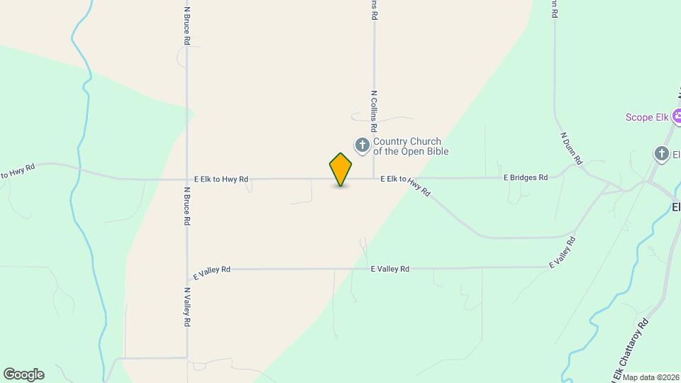 8202 E Elk to Hwy Rd Map and Location Details