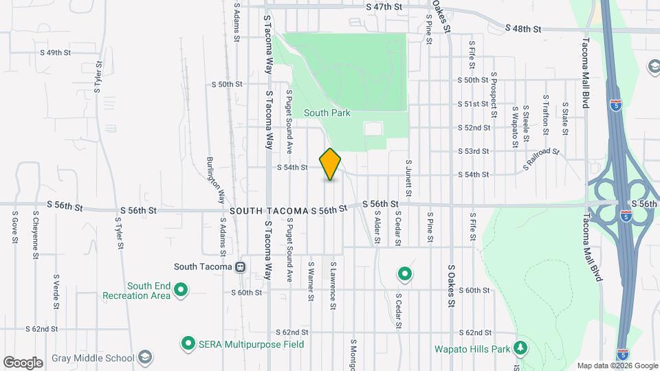 5419 S Birmingham St Map and Location Details