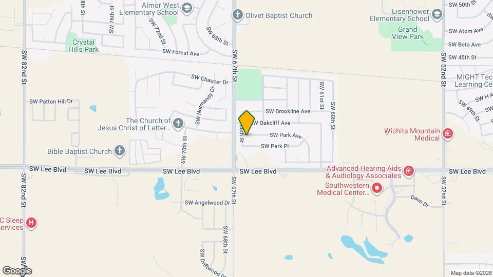 6142 SW Park Ave Map and Location Details