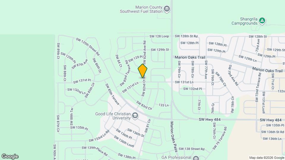 8259 SW 131st Ln Map and Location Details