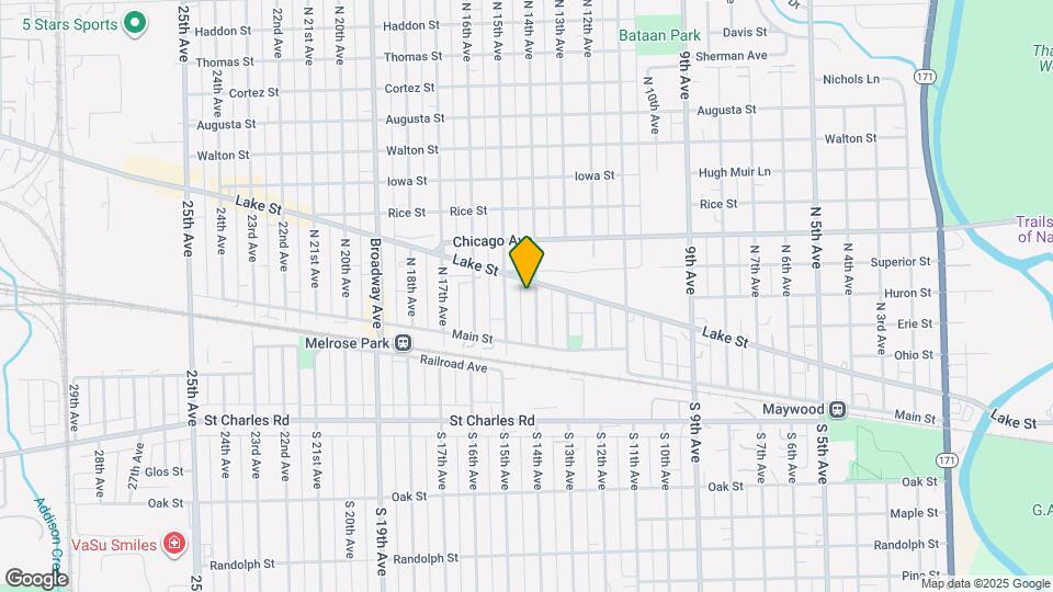 138 N 14th Ave, Unit B Map and Location Details