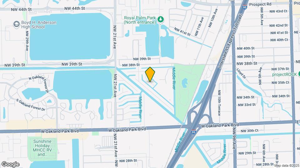 3501 NW 17th Ter Map and Location Details
