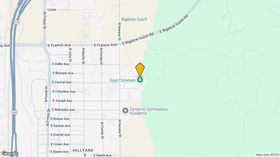 4508 E Vantage Ln Map and Location Details