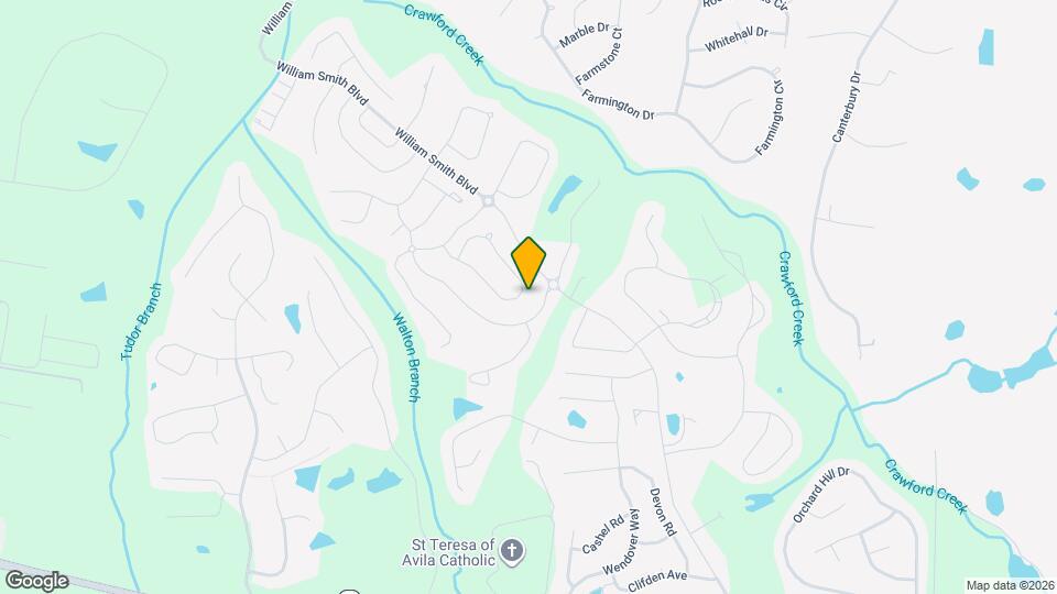 977 Glenhaven Dr Map and Location Details