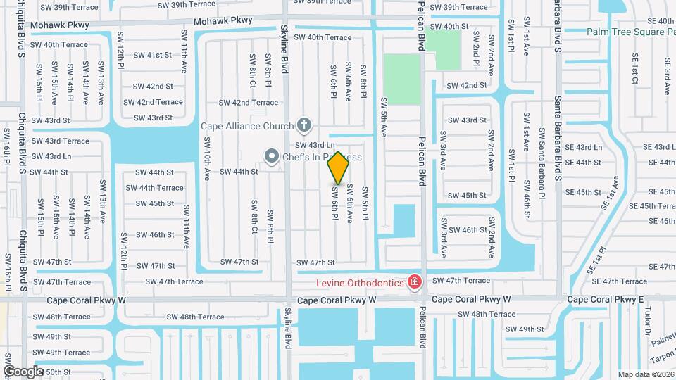 4417 SW 6th Pl Mapa y Detalles de la Ubicación