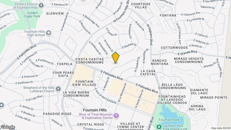 16644 E Westby Dr Map and Location Details