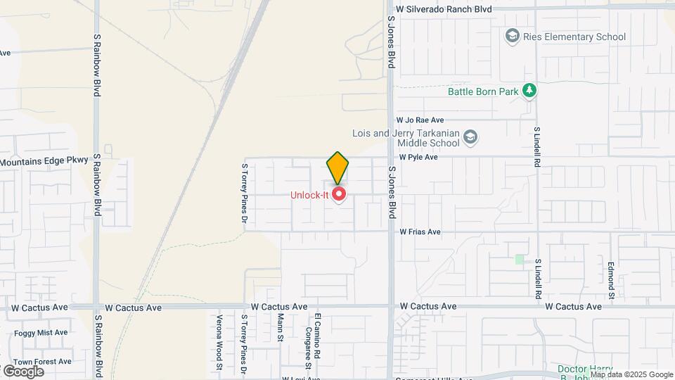 6244 W Haleh Ave Map and Location Details