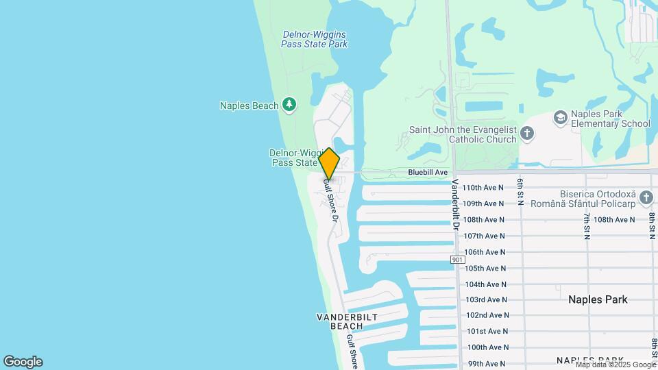 11116 Gulf Shore Dr Mapa y Detalles de la Ubicación