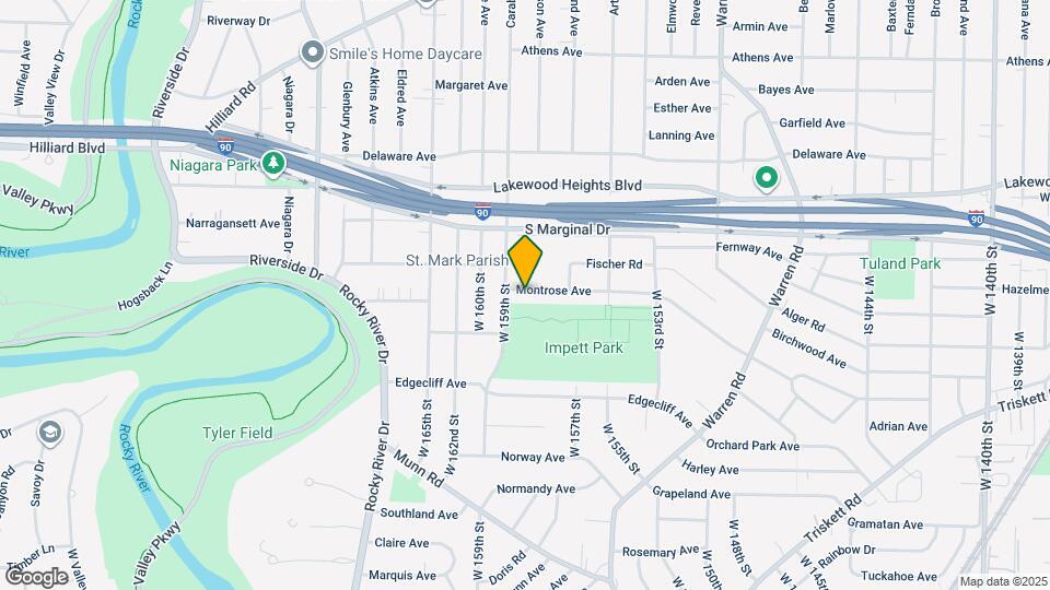 15809 Montrose Ave Map and Location Details