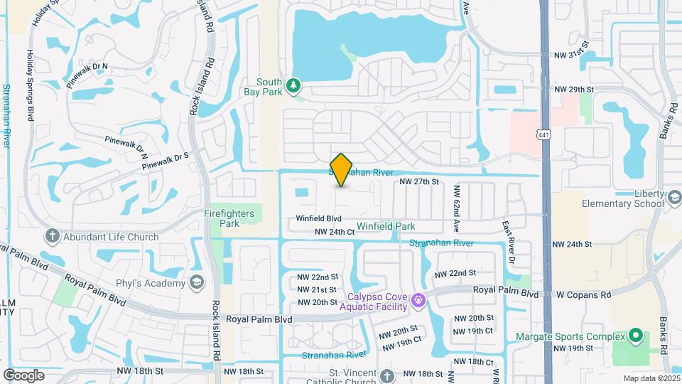 6609 Winfield Blvd Map and Location Details