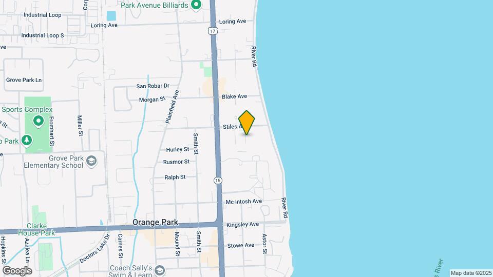 1448 Orange Cir S Map and Location Details