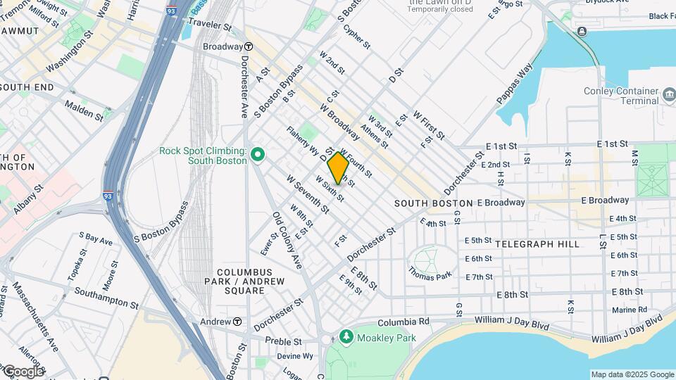 256 E St, Unit 2 Map and Location Details