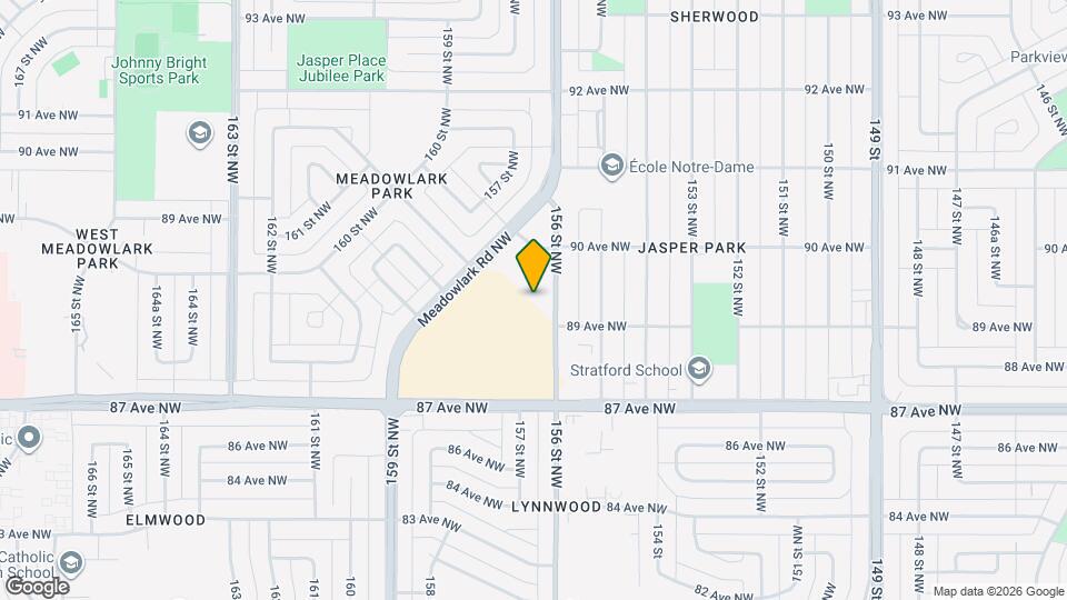 8912-8156 156 St NW Map and Location Details