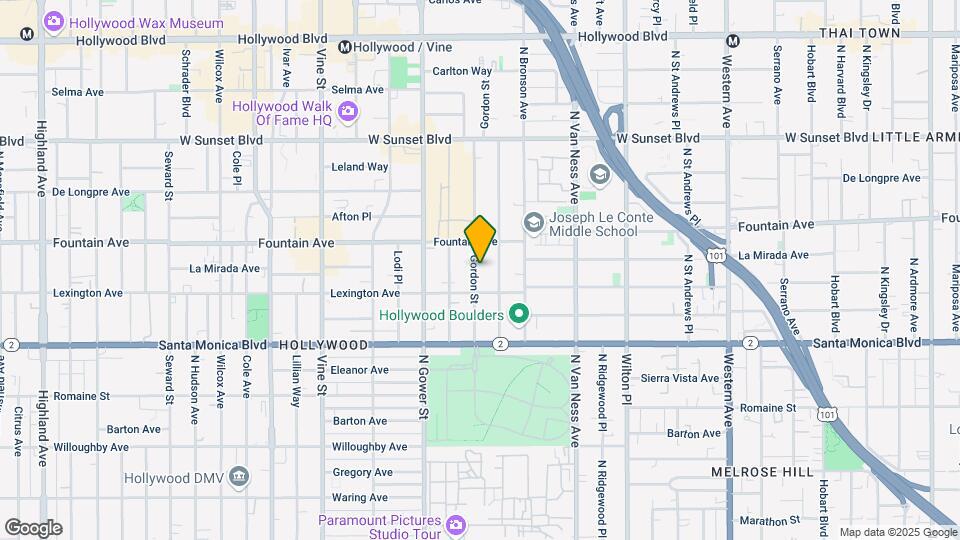 1226 Gordon St Mapa y Detalles de la Ubicación