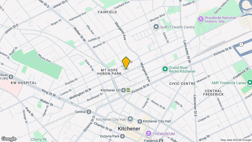 132 Ahrens St W Map and Location Details