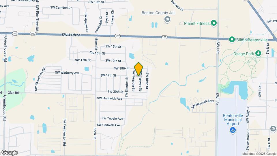 1900 SW Cypress St Map and Location Details
