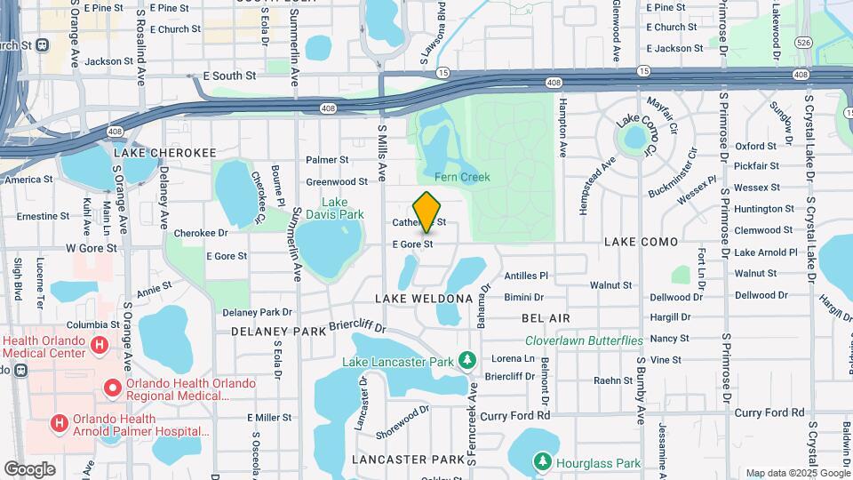 1403 E Gore St Map and Location Details