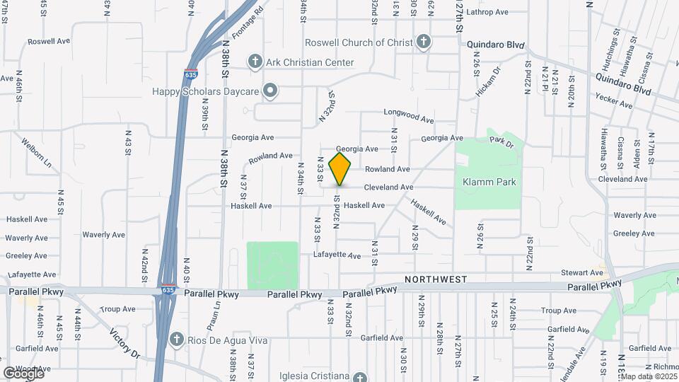 3223 Cleveland Ave Map and Location Details