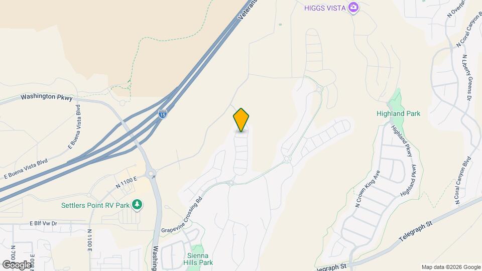 1911 E Fiesta Ln Mapa y Detalles de la Ubicación