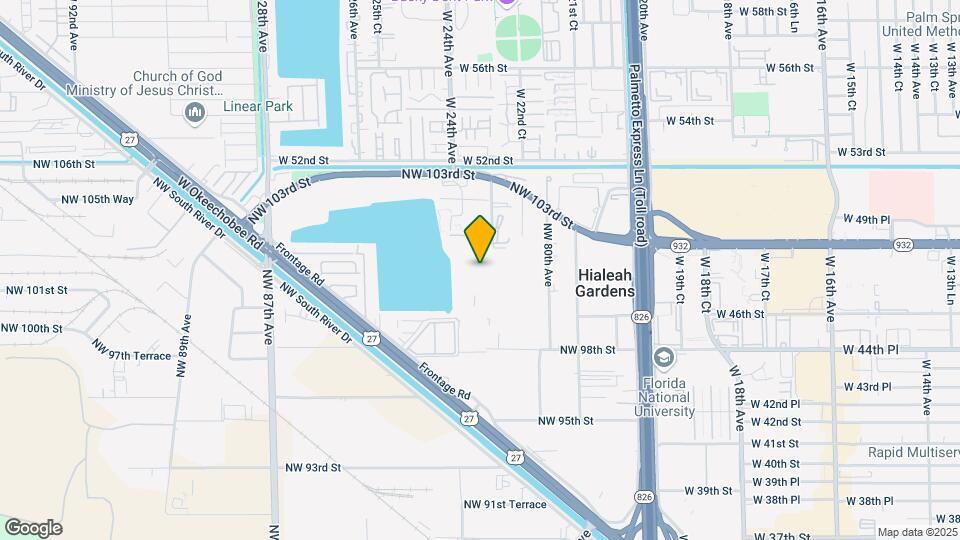 10090 NW 80th Ct Map and Location Details
