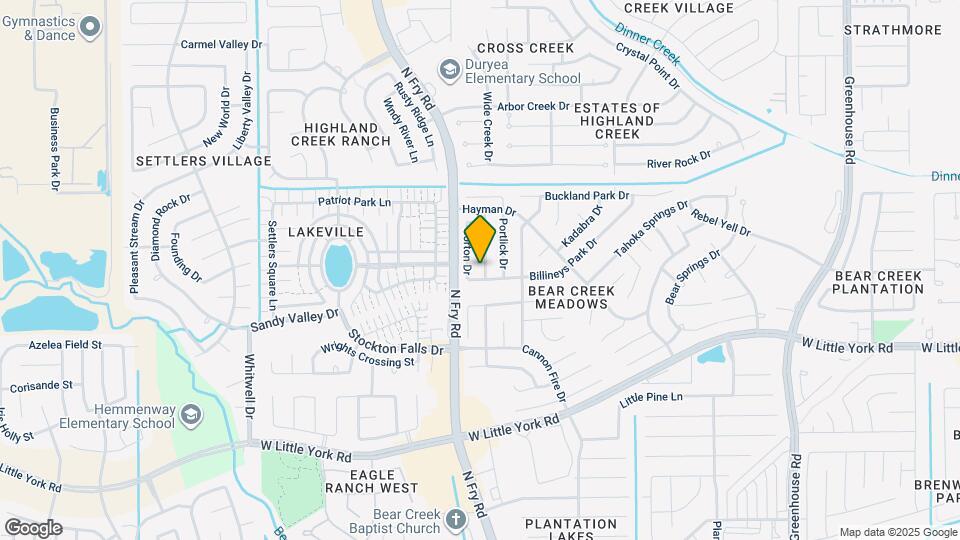 6507 Beeston Hill Dr Map and Location Details