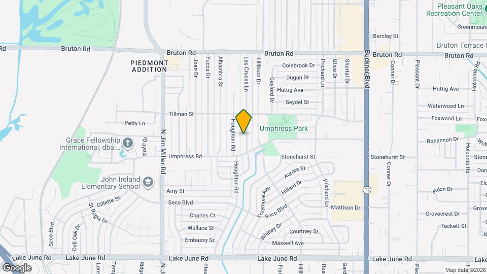 1733 Las Cruces Ln Map and Location Details