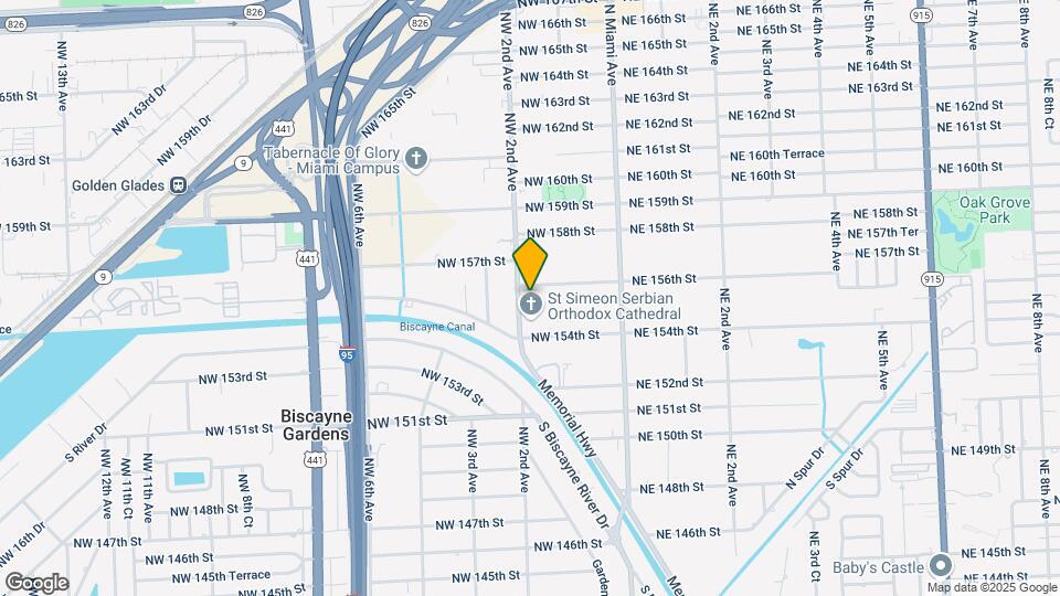 Biscayne Gardens Apartments Map and Location Details