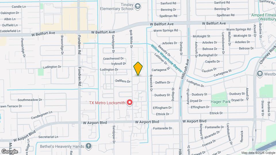 6239 Ludington Dr Map and Location Details