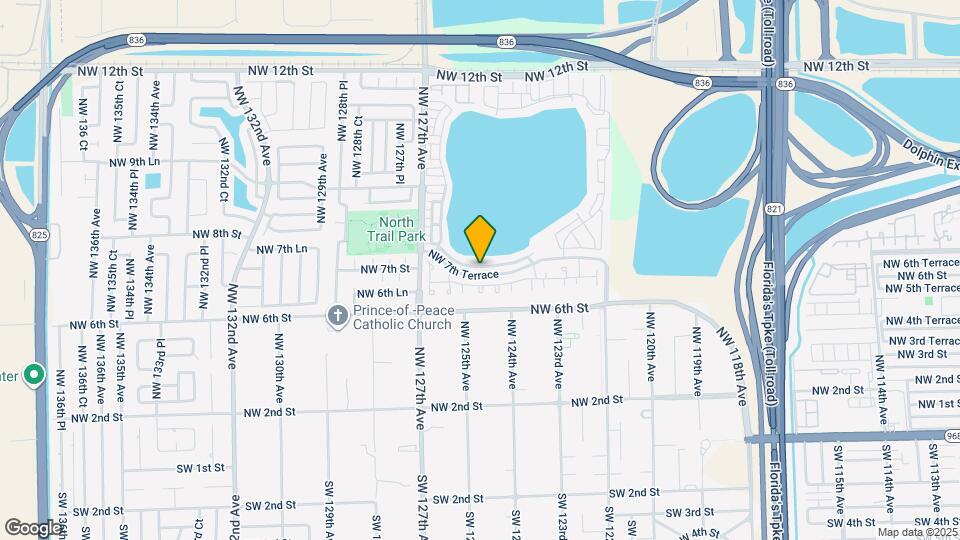 12450 NW 7th Ln Map and Location Details